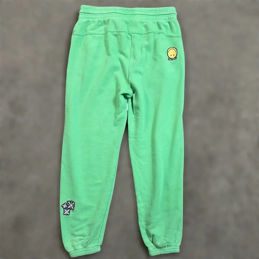 Aerie Chill Joggers Small Ski Resort Ice Cold Pants Patchwork Lounge Drawstring - Picture 4 of 9